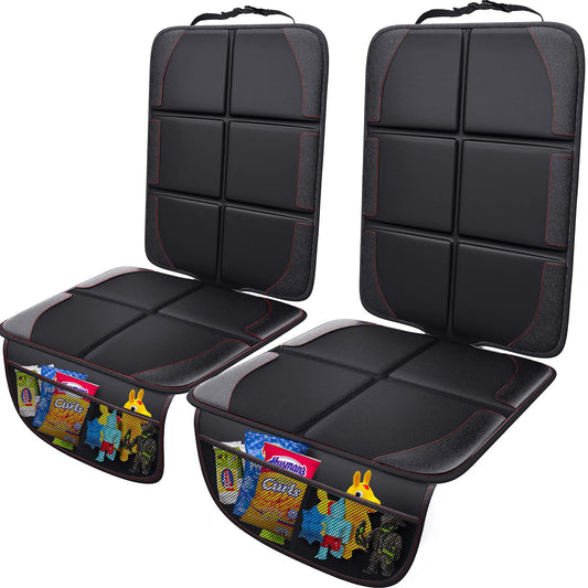 Gimars Protector de asiento de automóvil, 2 unidades, tela 6