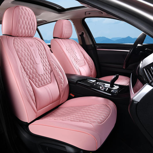 Coverado Fundas de asiento delantero, protector de asiento d