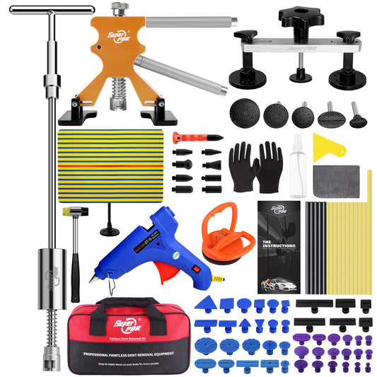 Super PDR Kit de extractor de abolladuras de automóvil, herr