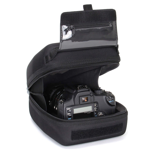 USA Gear Funda rígida para cámara DSLR de acceso rápido con