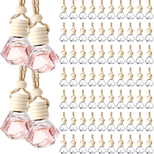 Zubebe 300 botellas de perfume de vidrio transparente para c