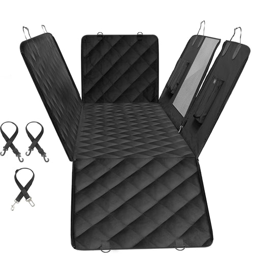 Simple Deluxe Funda de asiento de coche para perro para asie