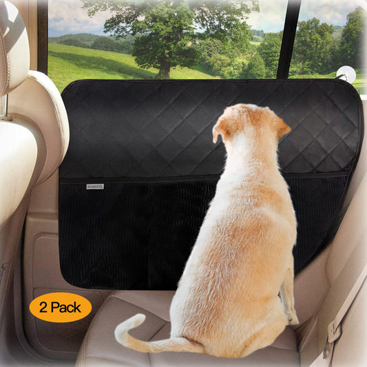 2 protectores de puerta de automóvil para perros y mascotas,
