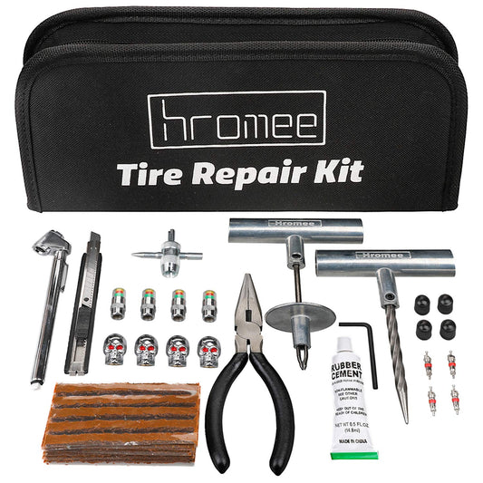Hromee Kit de herramientas de reparación de neumáticos de 56