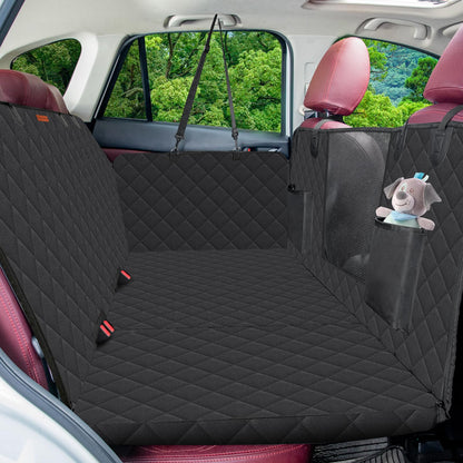 Funda de asiento de coche para perro, parte inferior dura, 1