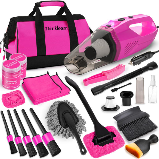 Kit de limpieza para automóvil, kit de detallado de vacío pa