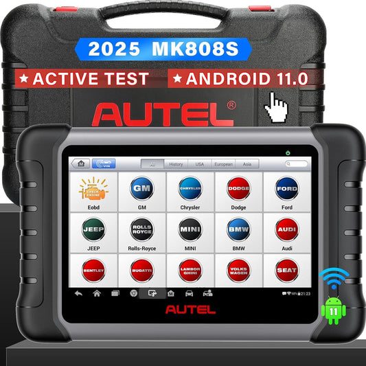 Autel MaxiCOM MK808 OBD2 herramienta de diagnóstico con toda