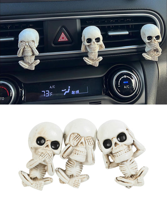 Ambientador de automóvil, regalos de calavera para mujeres,