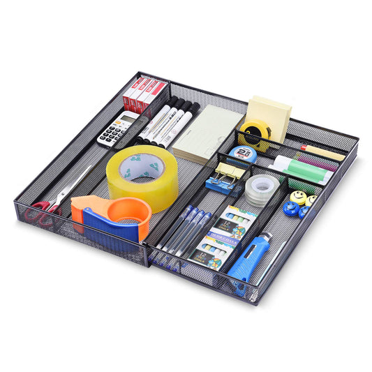 WuGeShop Organizador de escritorio de oficina expandible, 7