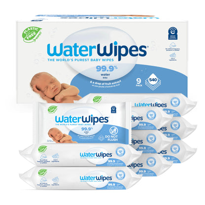 Toallitas Húmedas para Bebés WaterWipes, 4137, 1, 9