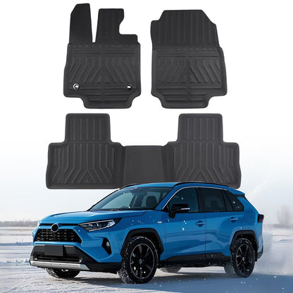 Alfombrillas de automóvil para Toyota RAV4: 2019 2020 2021 2
