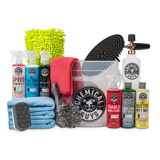 Kit de lavado de coche de 16 piezas Arsenal Builder de Chemi