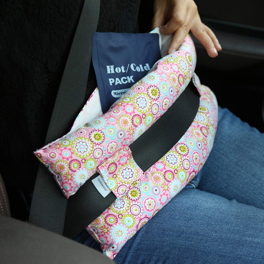 Almohada para cinturón de seguridad de histerectomía con bol