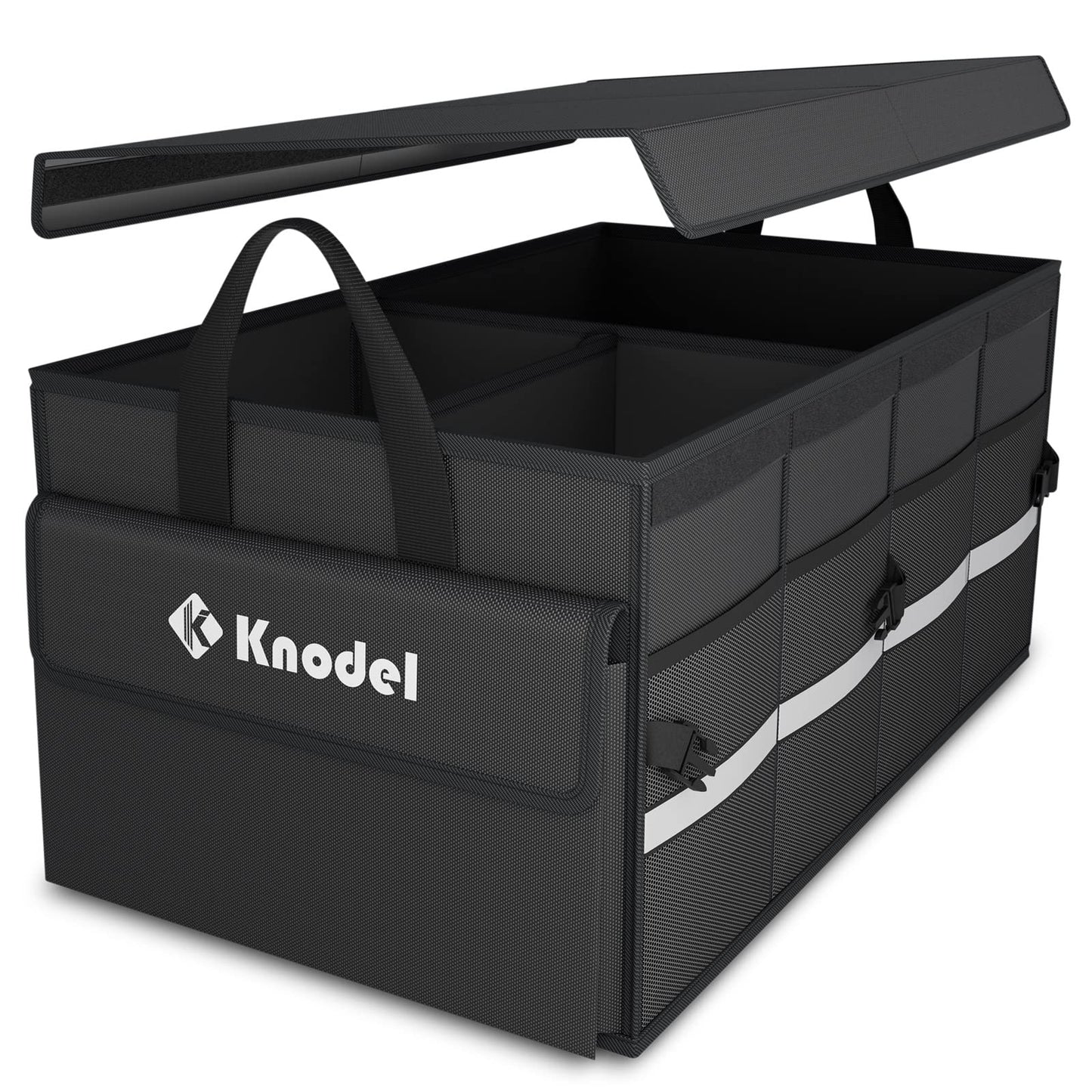 K KNODEL Organizador de maletero de automóvil con tapa, alma