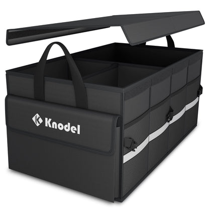 K KNODEL Organizador de maletero de automóvil con tapa, alma