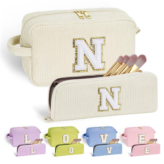 YOOLIFE 2 bonitas bolsas de maquillaje de viaje, bolsa de ma