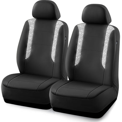 PIC AUTO Funda de asiento de automóvil, purpurina brillante
