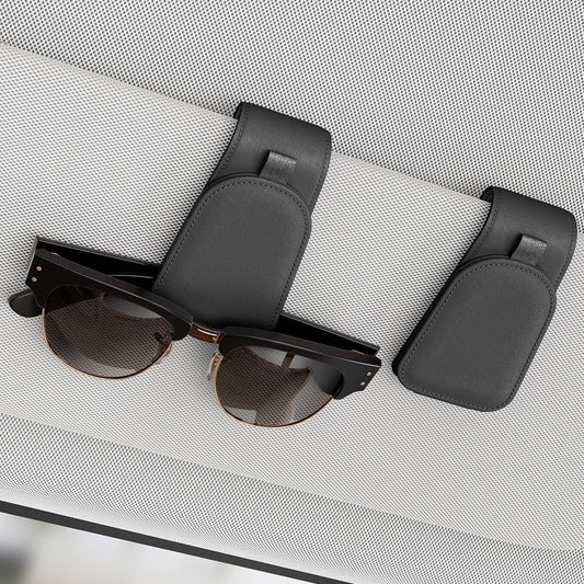 Sotfamily Soporte para lentes de sol para visera de automóvi