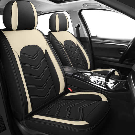 AOOG Juego completo de 5 fundas de asiento de automóvil de c