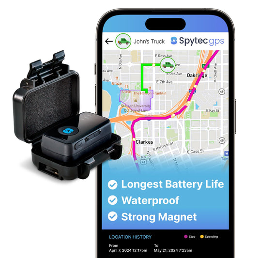 Spytec M2 - Funda magnética impermeable y rastreador GPS per
