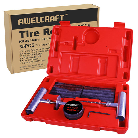 Kit universal de 35 piezas de tapones de neumáticos resisten