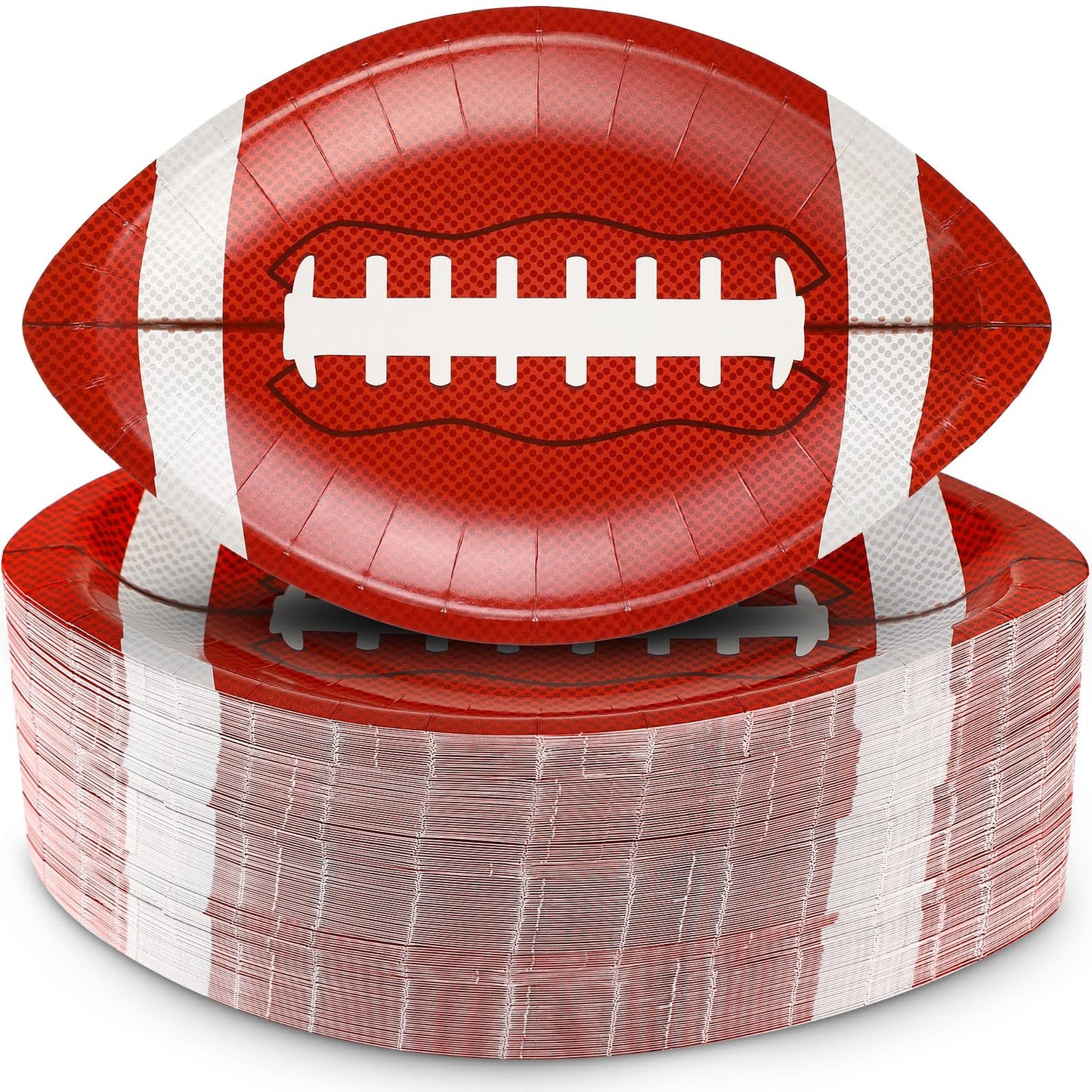 Zubebe 200 platos de fútbol para fiestas, platos de papel de
