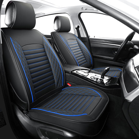 Fundas de asiento de cuero para automóviles, solo fundas de