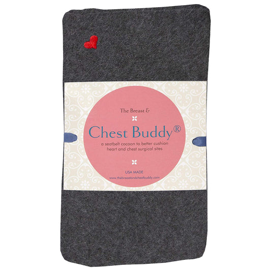 The Breast & Chest Buddy Cojín para cinturón de seguridad pa