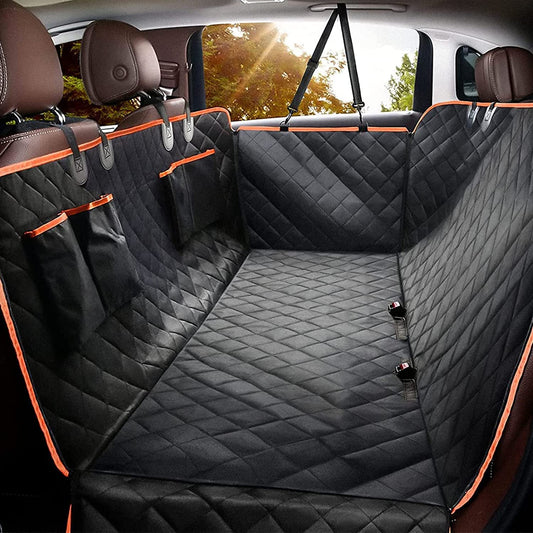 Funda de asiento de coche para perro, hamaca impermeable par