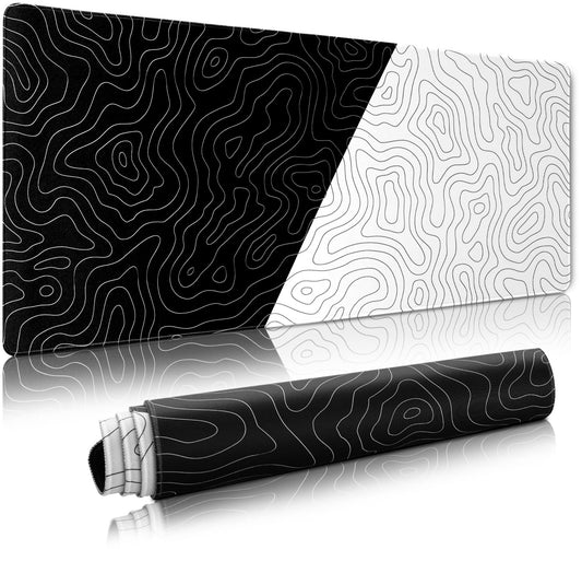 XVX - Alfombrilla de mouse grande para juegos para escritori