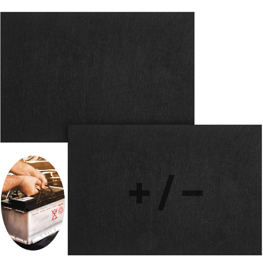 Pangda 2 alfombrillas protectoras de batería de 8 x 12 pulga