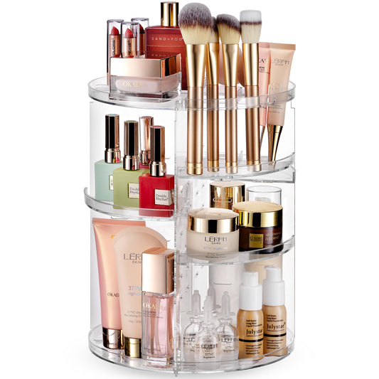 Masirs, Organizador de maquillaje giratorio: altura de estan