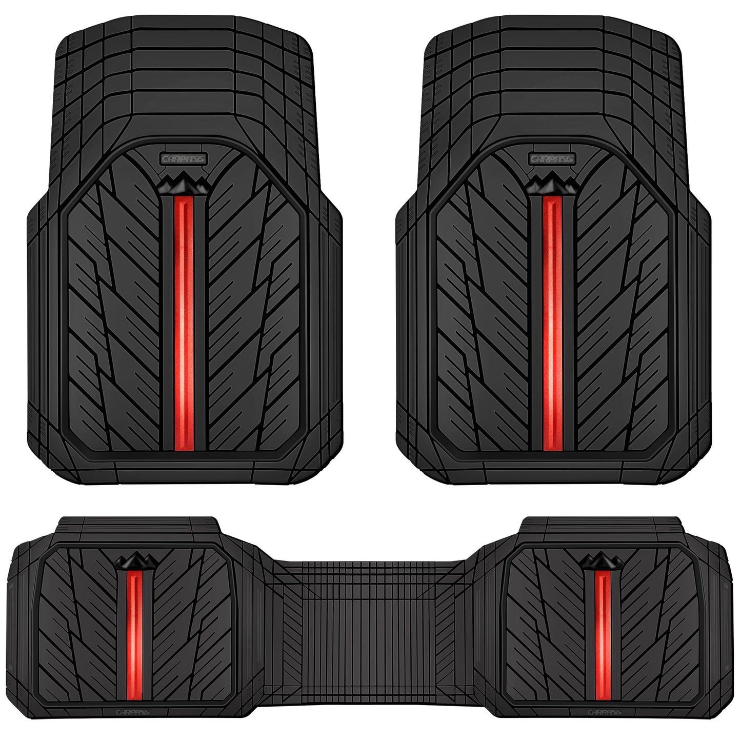 CAR PASS DeepDish - Juego completo de alfombrillas de goma r