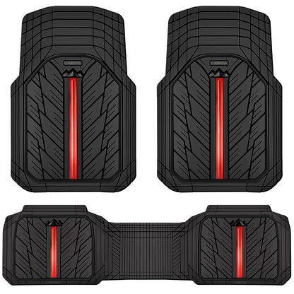 CAR PASS DeepDish - Juego completo de alfombrillas de goma r