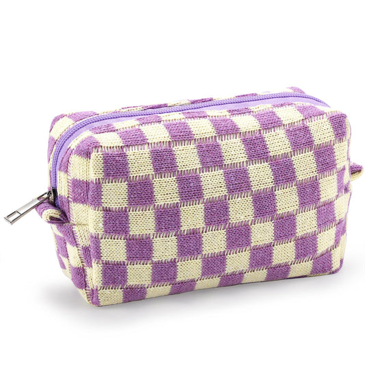 Bolsa de maquillaje para mujer, bolsa de cosméticos de gran