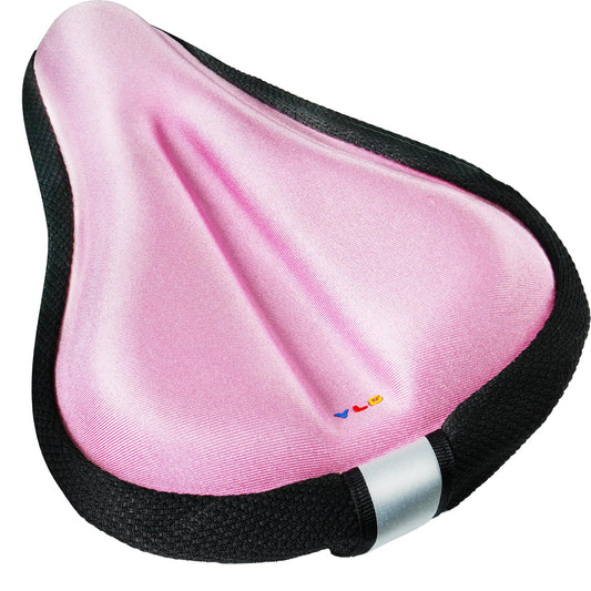 YLG Cojín de asiento de bicicleta para niñas, funda de asien