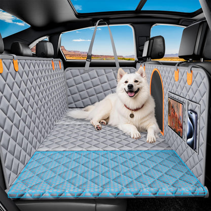 Extensor de asiento trasero de automóvil para perros, funda