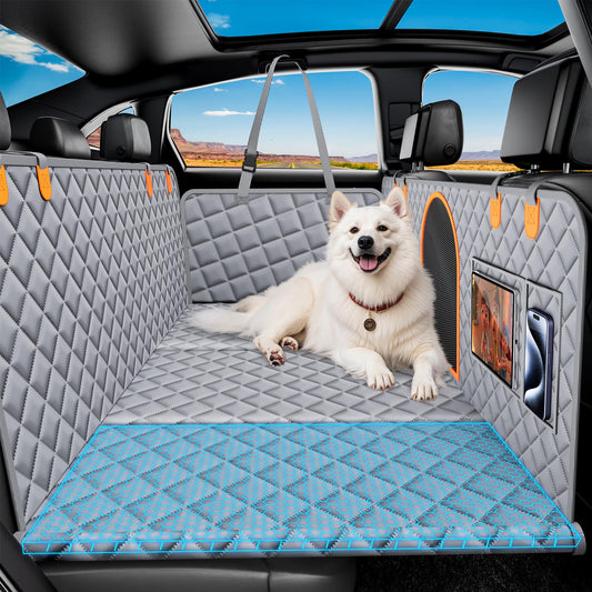 Extensor de asiento trasero de automóvil para perros, funda