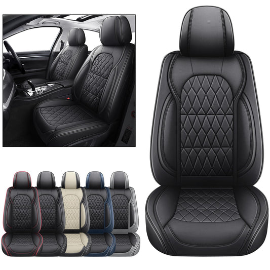 Aierxuan Fundas de asiento delantero de automóvil, impermeab