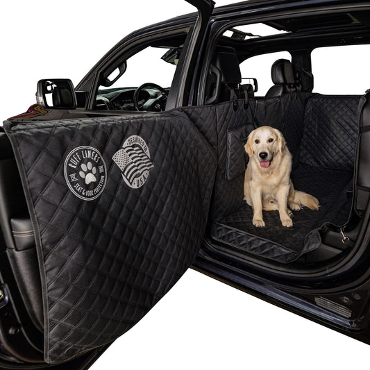 Hamaca para perro 2025 para camión con asientos plegables, c