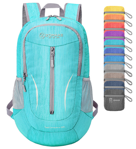 ZOMAKE Mochila plegable ultraligera de 25 litros – Mochilas