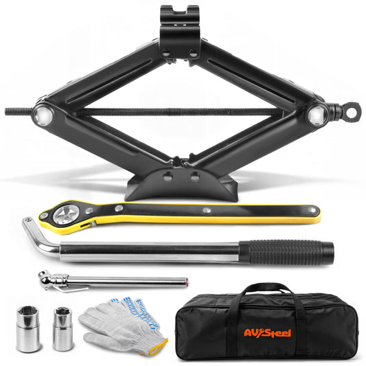 Gato de tijera para coche de 3 toneladas (6614 libras) Kit d