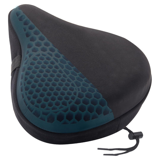 Zacro Cojín ancho para asiento de bicicleta, funda de asient