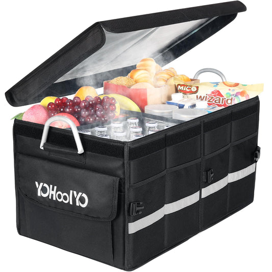 YOHOOLYO Organizador de maletero de automóvil, bolsa enfriad