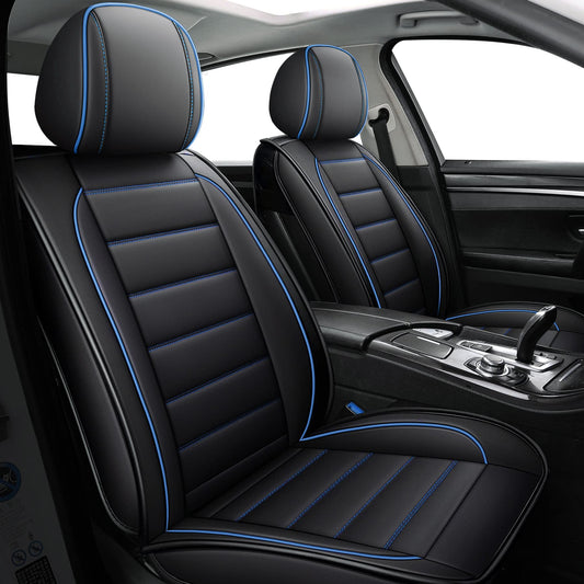 Capitauto Fundas de asiento para automóvil, de cuero sintéti