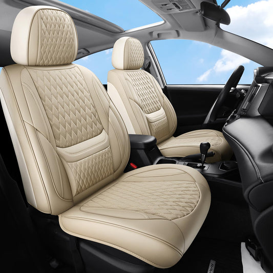 Fundas de asiento de automóvil, fundas de cuero para asiento