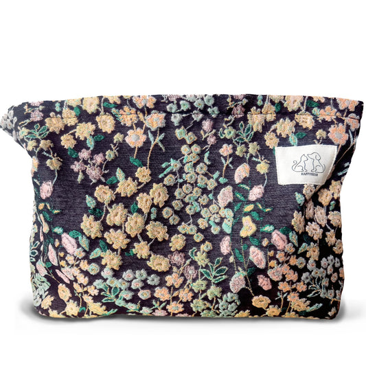 Bolsa de maquillaje estética, bolsa de viaje con cremallera,