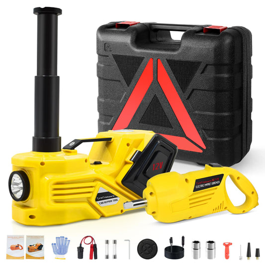 ZAISHANG - Kit de gato eléctrico para coche de 5 toneladas y