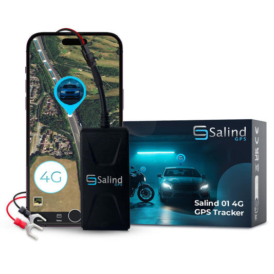 Salind 01 4G GPS Tracker en tiempo real a batería del vehícu