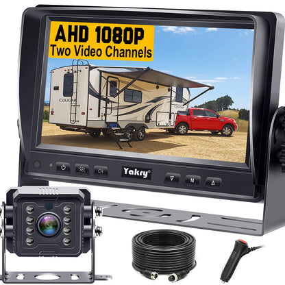 Cámara de respaldo para autocaravana HD 1080P 7 pulgadas, ki